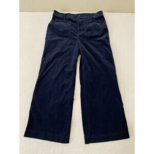 LOFT Navy Wide-Leg Pants